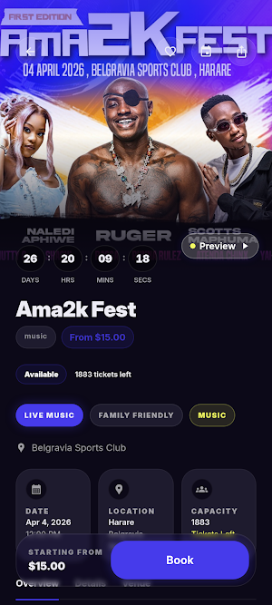 Ticketbay Events Screenshot 2