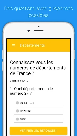 Géo Quiz France Screenshot 2