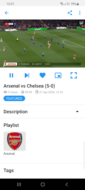 GoalRush: Highlights Companion Screenshot 2
