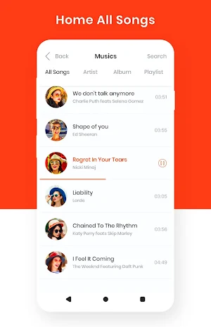 Jiyo music player - Set Jiyo c Screenshot 1