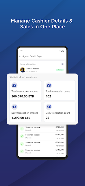 Dashen Bank Merchant Screenshot 3