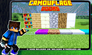 Camouflage Doors Mod for MCPE Screenshot 2