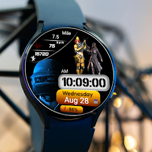 FS Gamer Digital Watchface Screenshot 1