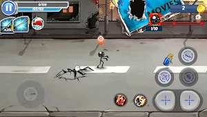 Stickman Warrior Zombie Killer Screenshot 0