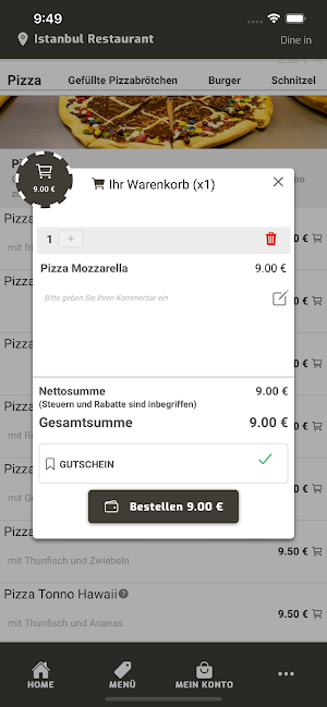 Istanbul Restaurant Screenshot 3