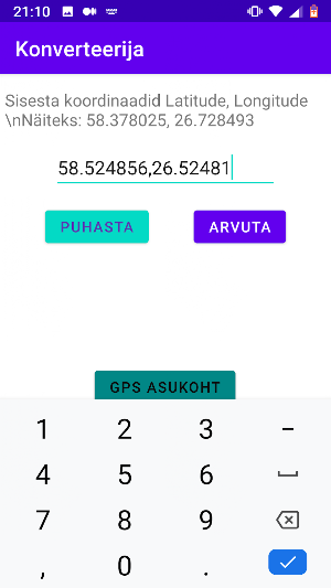 Konverteerija Screenshot 0