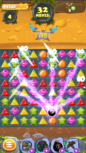 Pirate Treasure Tropical Blast Screenshot 1