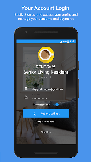 RENTCafé Senior Living Resident Screenshot 0