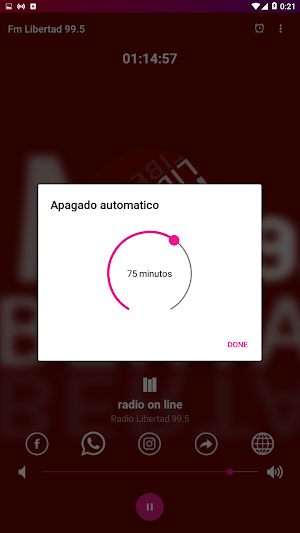 Fm Libertad 99.5 Screenshot 2