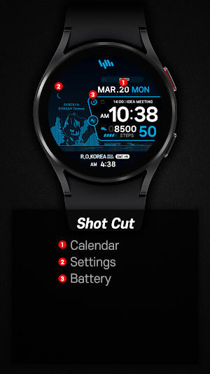 SamWatch Scenery 2023 KR Dokdo Screenshot 2