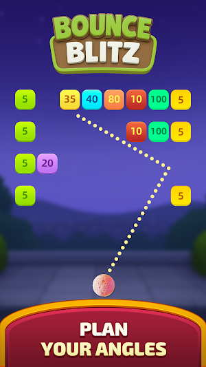 Bounce Blitz: Brick Breaker Screenshot 1