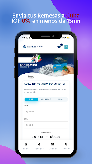 Briel Travel: Envíos a Cuba Screenshot 2