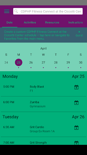 Ciccotti Family Rec Center Screenshot 2