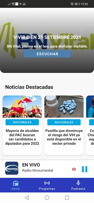 Radio Monumental Screenshot 1