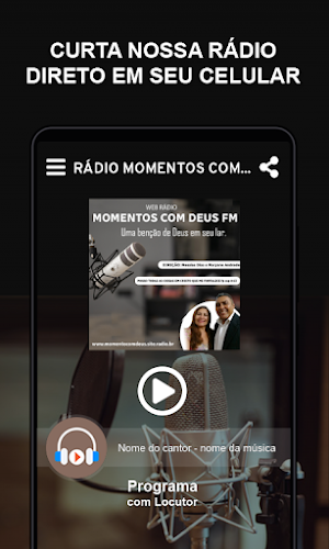 RÁDIO MOMENTOS COM DEUS Screenshot 1