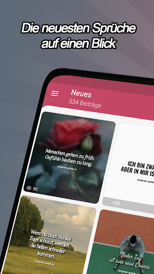 Sprüche App - Leben und Karma Screenshot 0