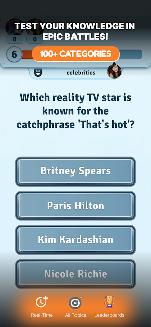 Quiz Battle: Think Fast Screenshot 1