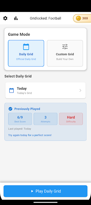 Football Trivia Grid Puzzle Screenshot 3