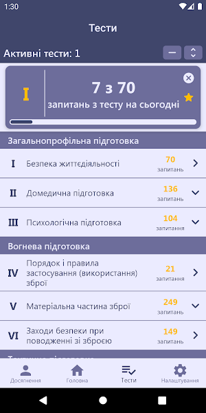 Нацполіція Тести Screenshot 1