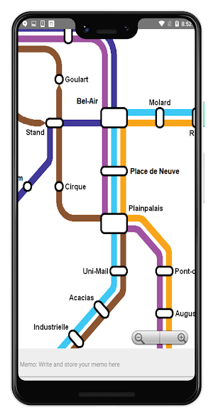 GENEVA TRANSPORT MAP Screenshot 1
