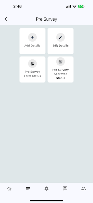 Spowdi Field App Screenshot 1