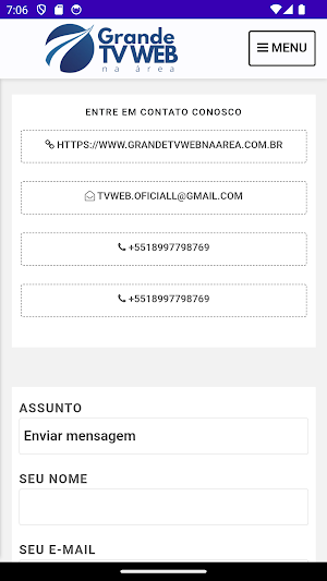 Grande Tv Web Screenshot 3