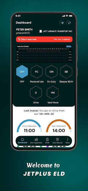 JETPLUS ELD Screenshot 1