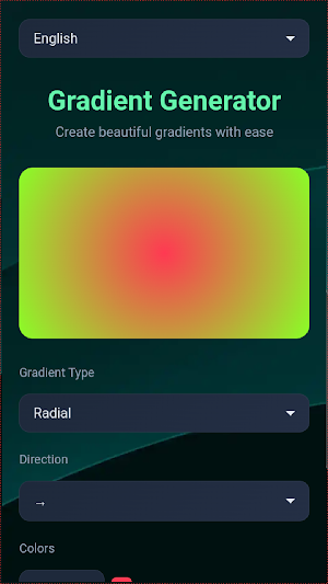 Gradient Generator Screenshot 0