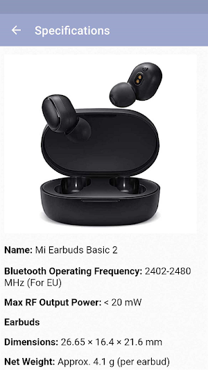 Mi Earbuds Basic 2 Guide Screenshot 0