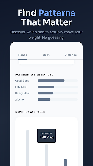 Gravity: Weight Tracker Screenshot 3