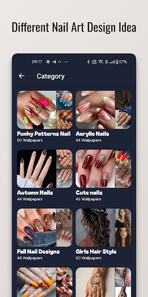 Funky Patterns Nail Art Design Screenshot 0