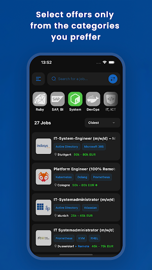 GermanTechJobs: German IT jobs Screenshot 3