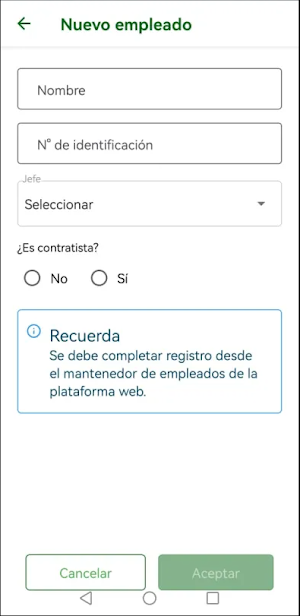 AGRI - Tarja Móvil Screenshot 3