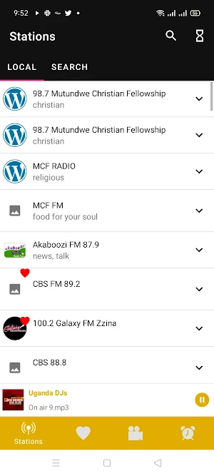 Radio Uganda - Online Music FM Screenshot 1