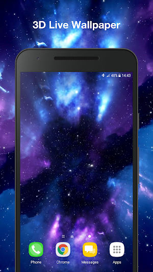 Deep Space 3d Live Wallpaper Screenshot 0