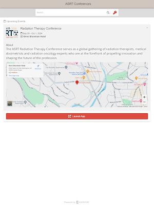 ASRT Conferences Screenshot 3