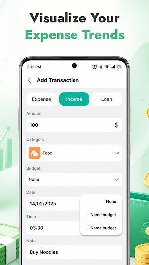 Expense Log: Daily Tracker Screenshot 2