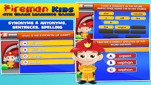 Fireman's Fourth Grade Games Screenshot 2