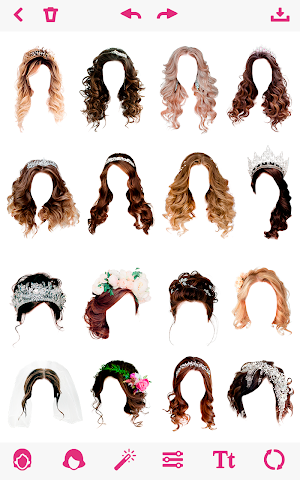 Wedding Hairstyles on photo Screenshot 2