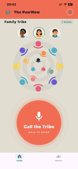 Family Walkie Talkie - Pow Wow Screenshot 0