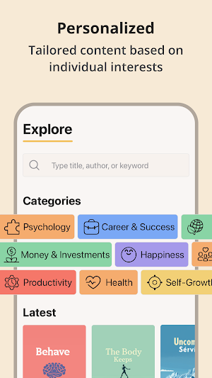 Refuel4: Daily Book Summaries Screenshot 3
