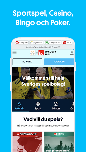 Svenska Spel Sport & Casino Screenshot 1