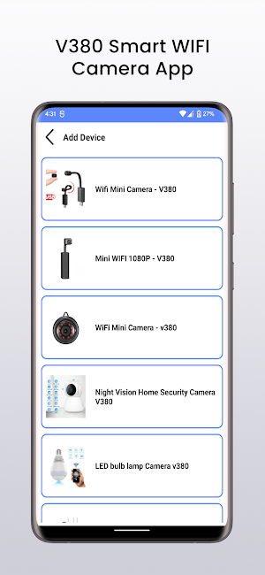 V380 Smart Wifi Camera App Screenshot 0