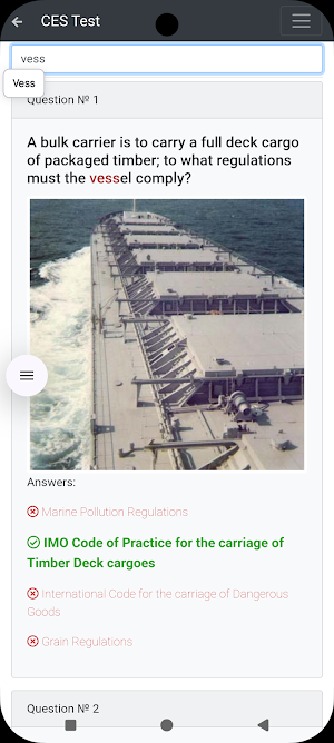 Cargo Handling. Management CES Screenshot 2