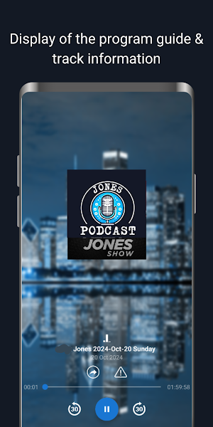 Jones Podcast Screenshot 3