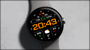 Digital Costa Watch Face Screenshot 0