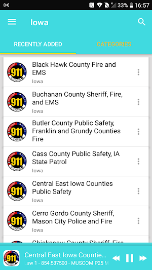 Iowa police, fire and EMS radios Screenshot 0