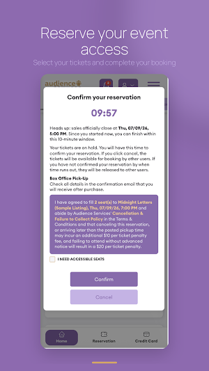 Audience Services Screenshot 3