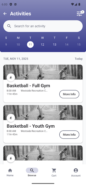 WestsideRec Screenshot 2