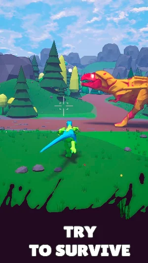 Dinos and Riders Screenshot 0